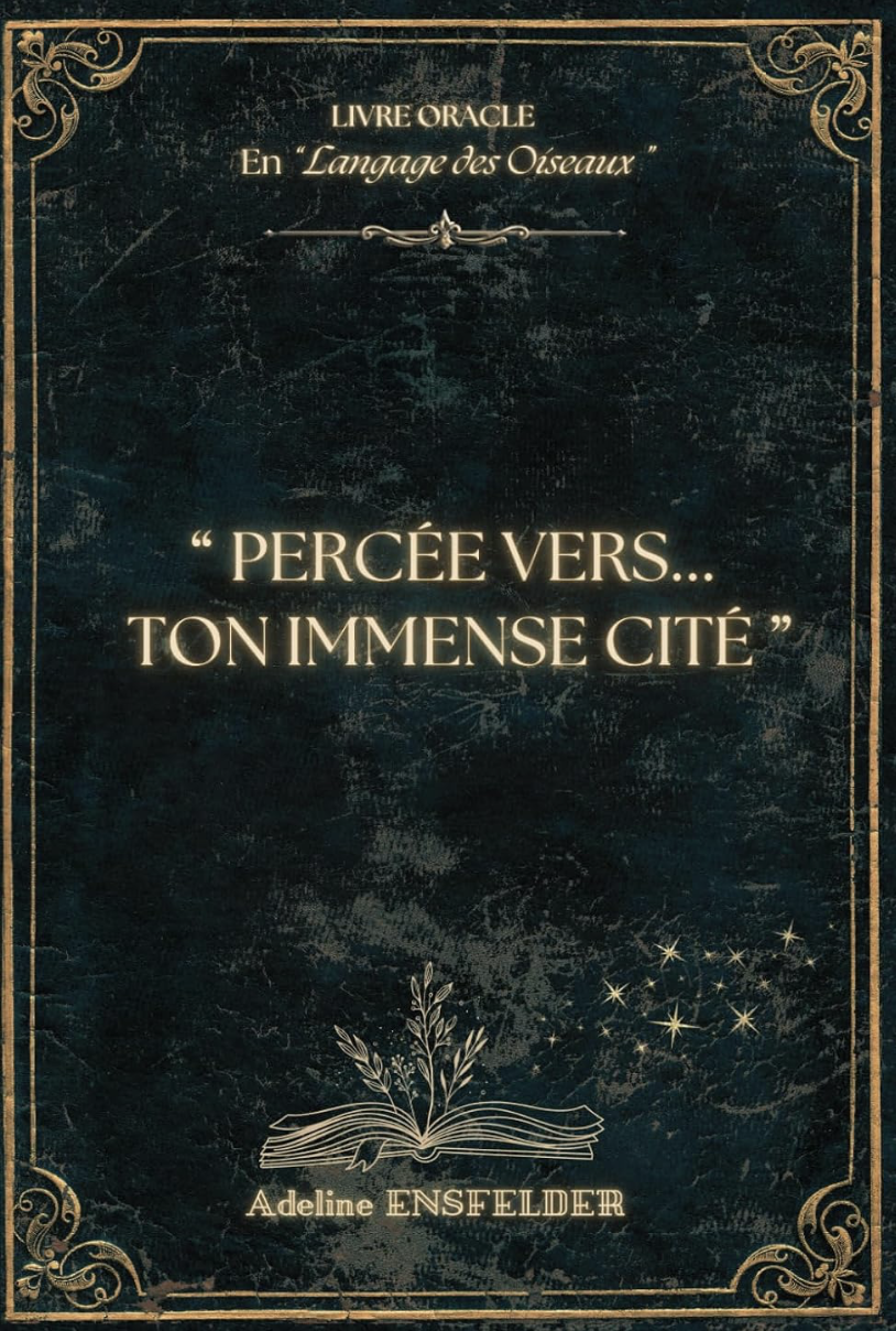 Couverture du Livre Oracle « Percée Vers... Ton Immense Citée » d'Adeline Ensfelder